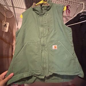 Carhartt Olive Utility Vest